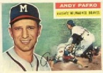 1956 Topps      312     Andy Pafko